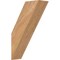 Ekena Millwork 5 1/2"W x 14"D x 22"H Traditional Smooth Knee Brace, Western Red Cedar BRC06X14X22TRA00SWR - alternate 1